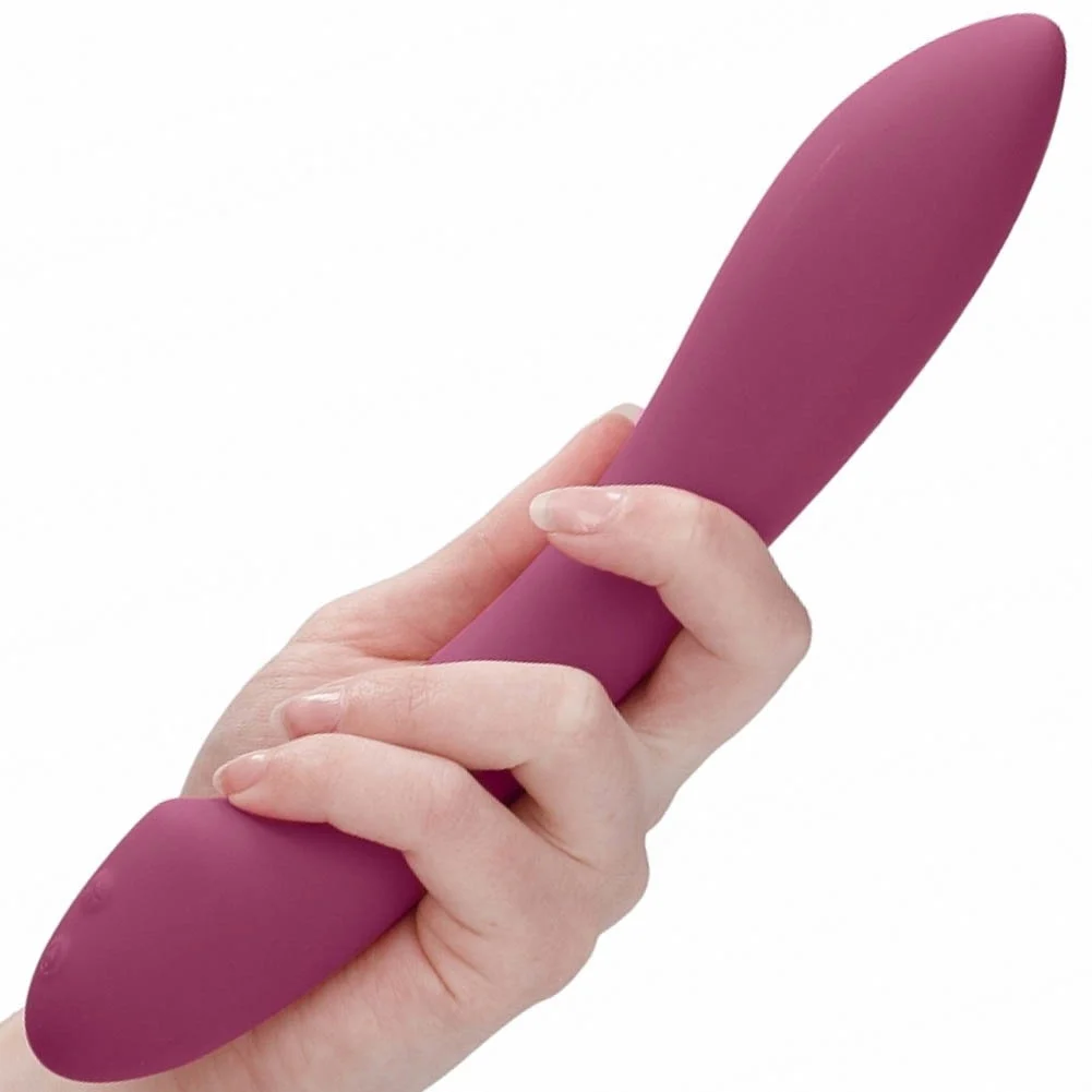 Jil Nora Silicone Rechargeable Vibrator, 8.75", Pink