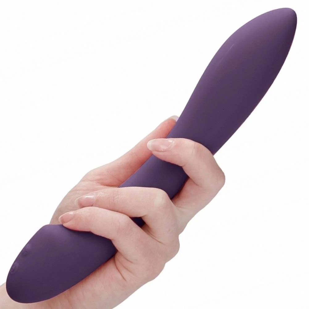 Jil Nora Silicone Rechargeable Vibrator, 8.75", Purple