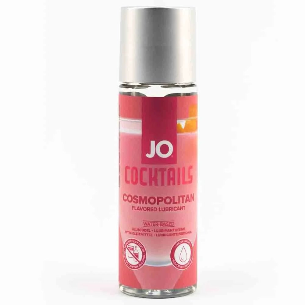 JO Cocktails Flavored Water Based Lubricant, 2 fl.oz (60 mL), Cosmopolitan