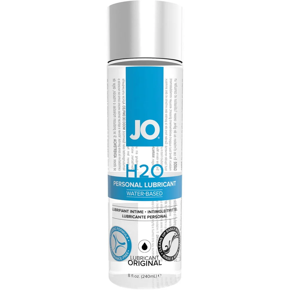 JO H2O Original Personal Water Based Lubricant, 8 fl.oz (240 mL)