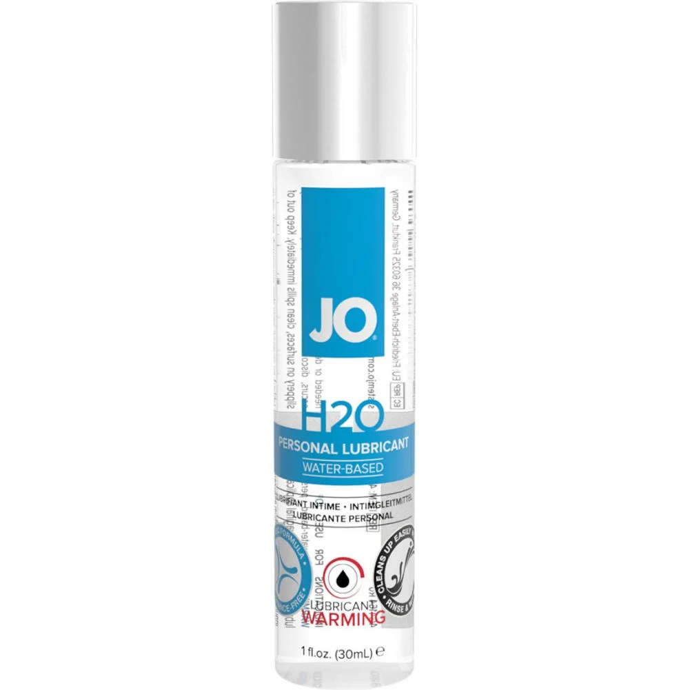 JO H2O Warming Water Based Personal Lubricant, 1 fl.oz (30 mL)