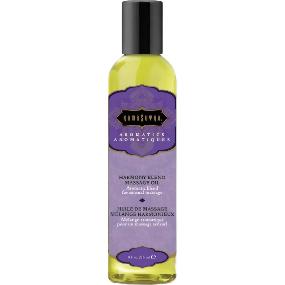 Kama Sutra Aromatic Massage Oil, 8 fl.oz (236 mL), Harmony Blend