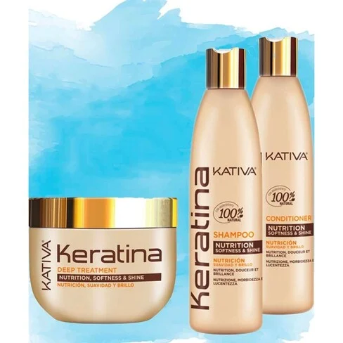 Kativa Keratina Shampoo Nutrition, Softness and Shine