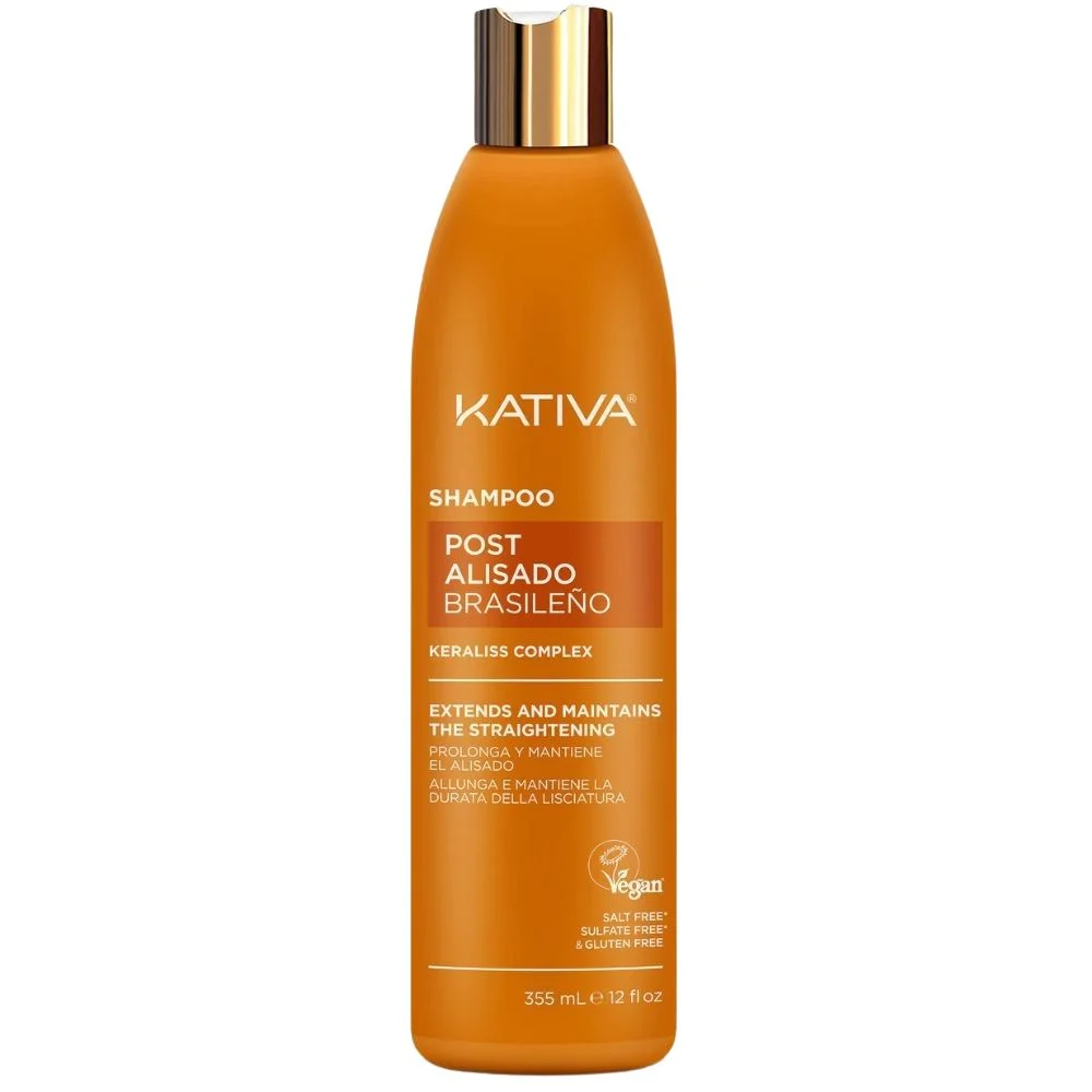 Kativa Post Brazilian Straightening Shampoo with Keraliss Complex