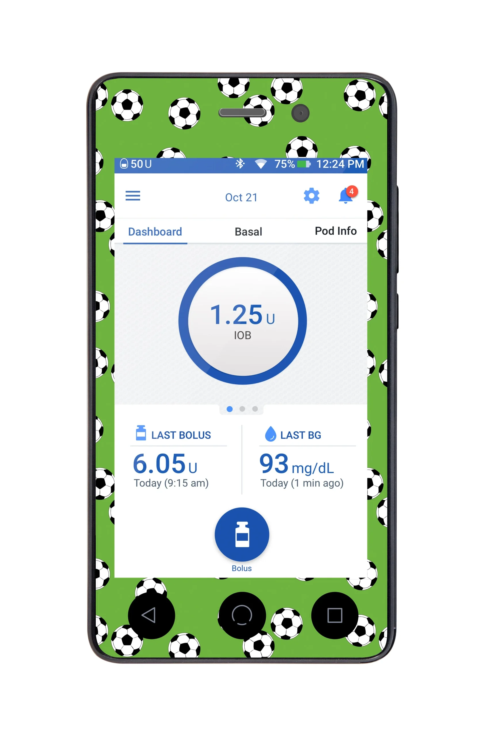 Kickoff Sticker for Omnipod DASHPDM – Pump Peelz