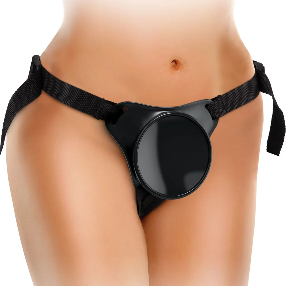 KingCock Elite Beginners Body Dock Strap-On Harness, One Size, Black