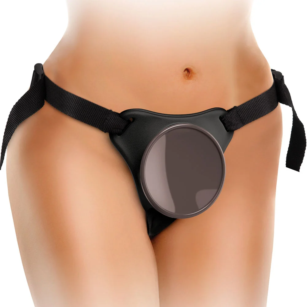 KingCock Elite Comfy Body Dock Strap-On Harness, One Size, Black