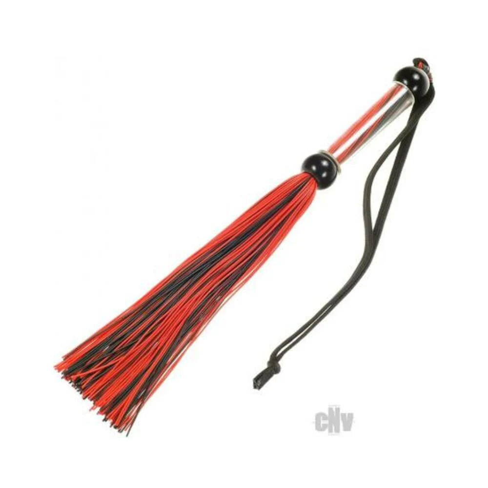 Kinx Tease And Please Silicone Flogger Black