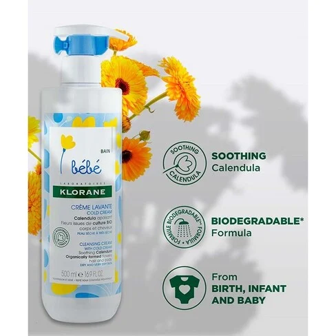 Klorane Baby Nourishing Cleansing Cream