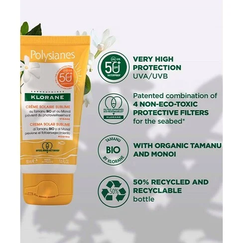 Klorane Polysianes Sublime Sun Cream