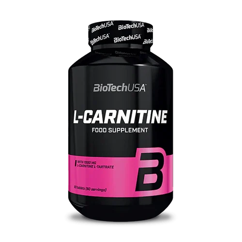 L-Carnitine 1000 Mg Food Supplement 60 Tablets