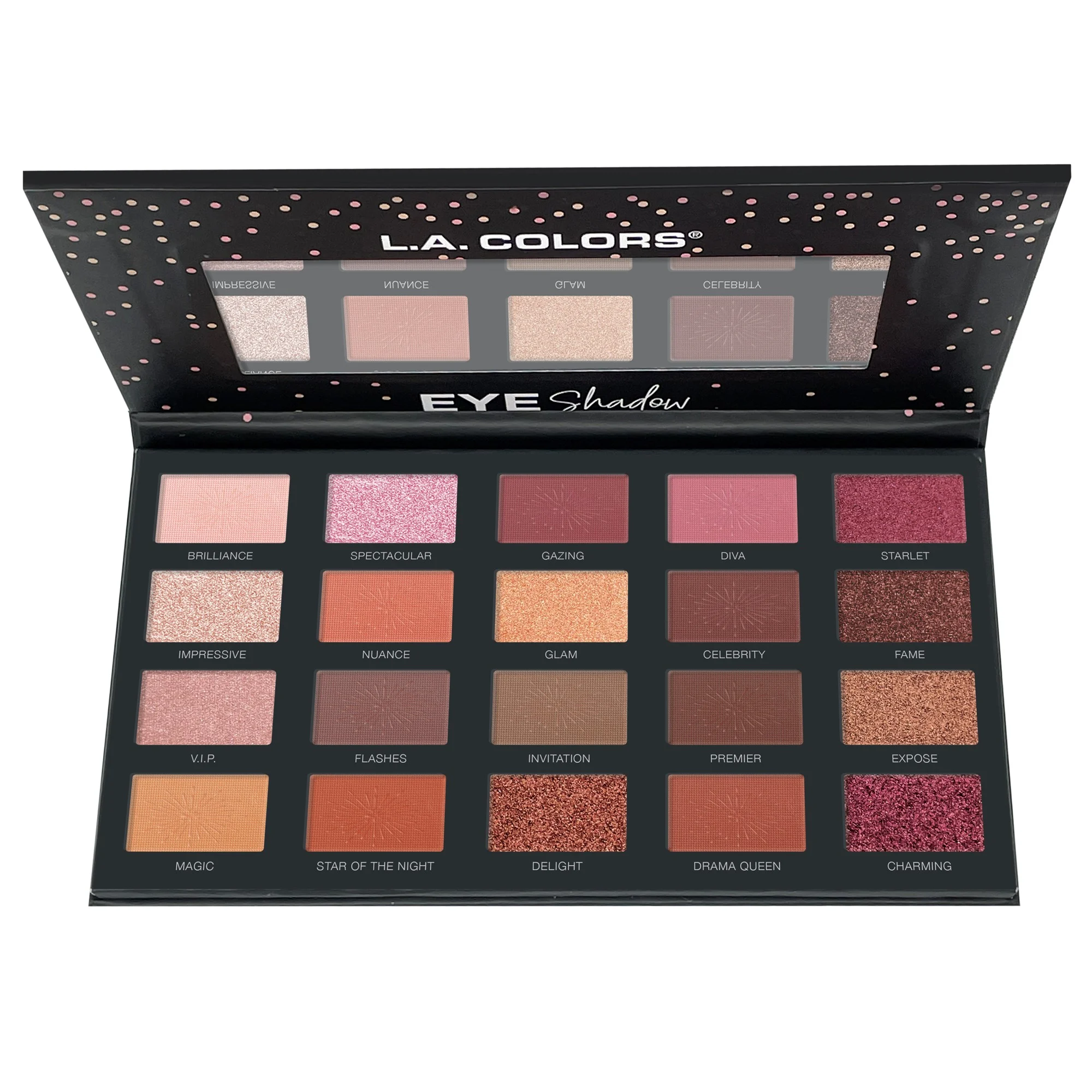 L.A. Colors Booklet Eyeshadow Pallete