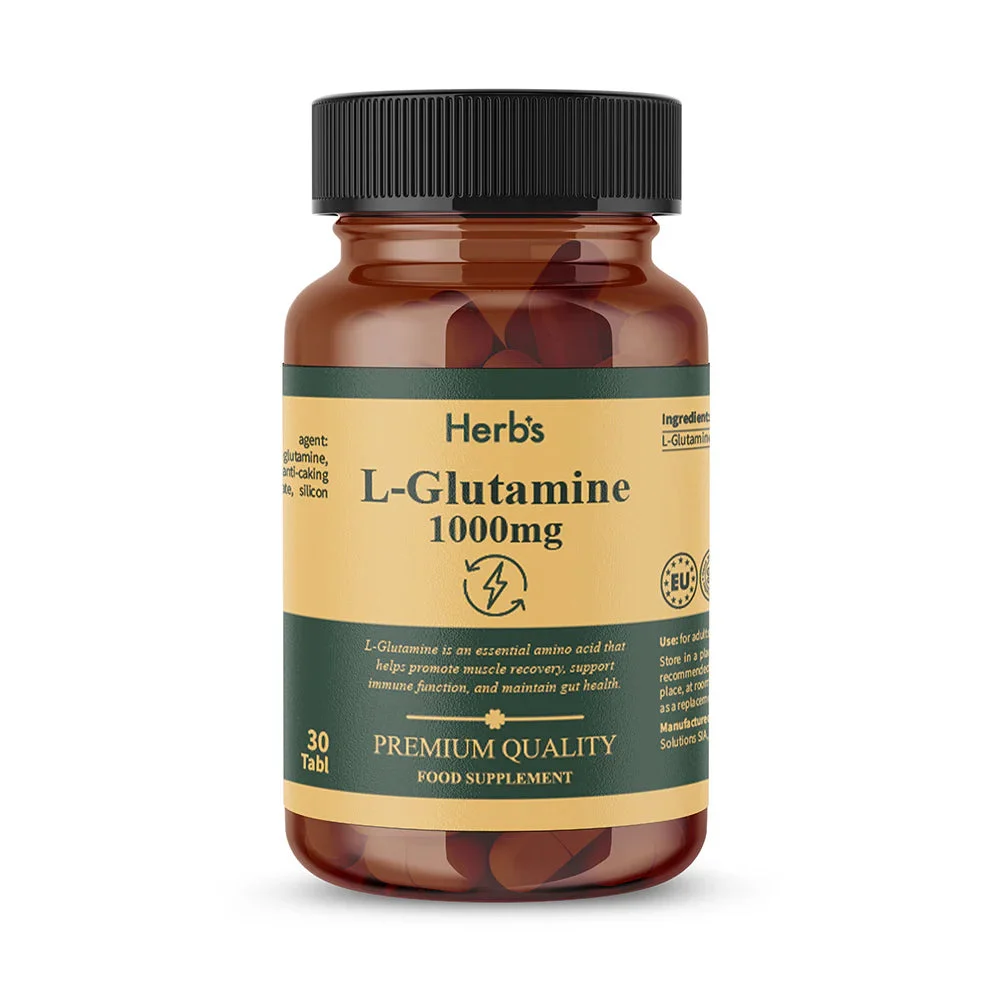 L-Glutamine 1000mg 30 Tablets
