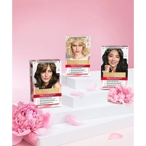 L'Oréal Paris Excellence Cream Color Treatment Triple Care