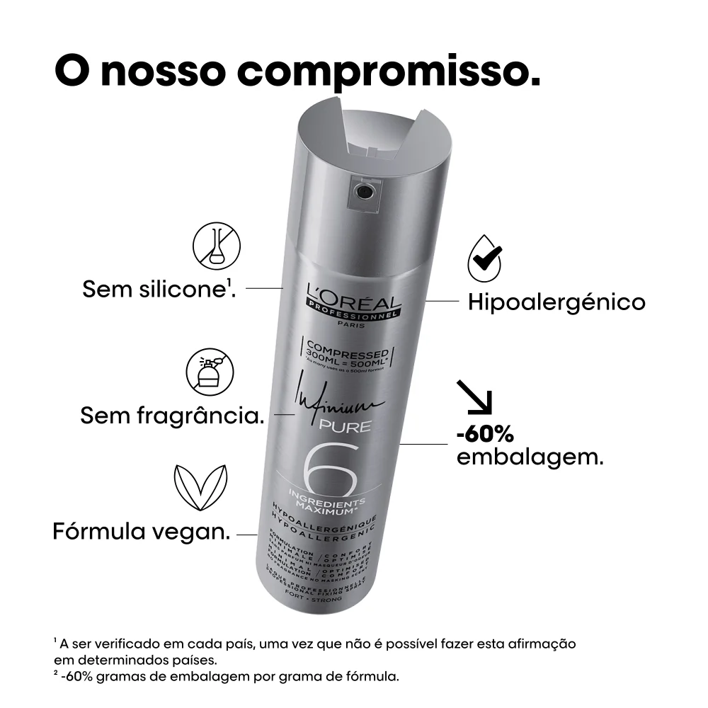 L'Oréal Professionnel Infinium Pure Hypoallergenic Hairspray Soft