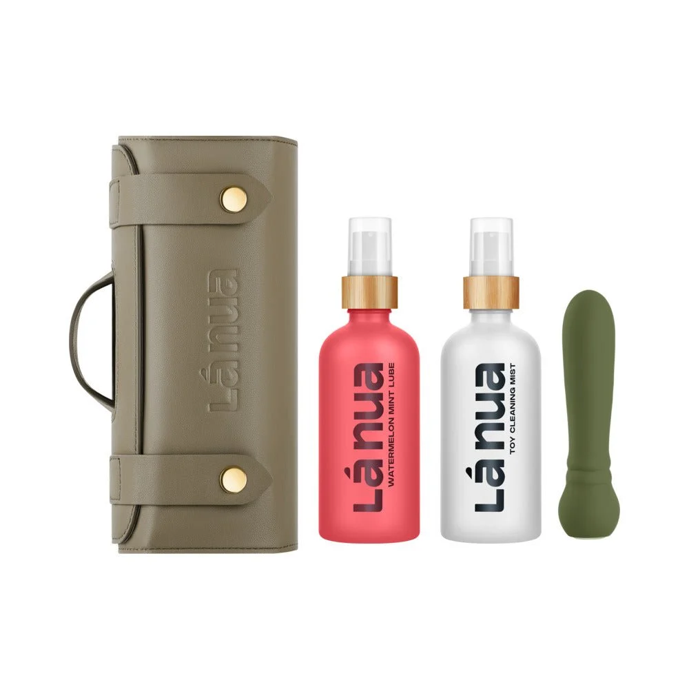 La Nua Gift Bag 3 Ultra Bullet + 100ml Mist Toy Cleaner + 100ml Watermelon Mint Lube