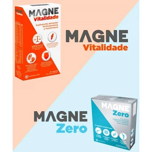 Laboratórios Vitória Magnevitalidade Food Supplement