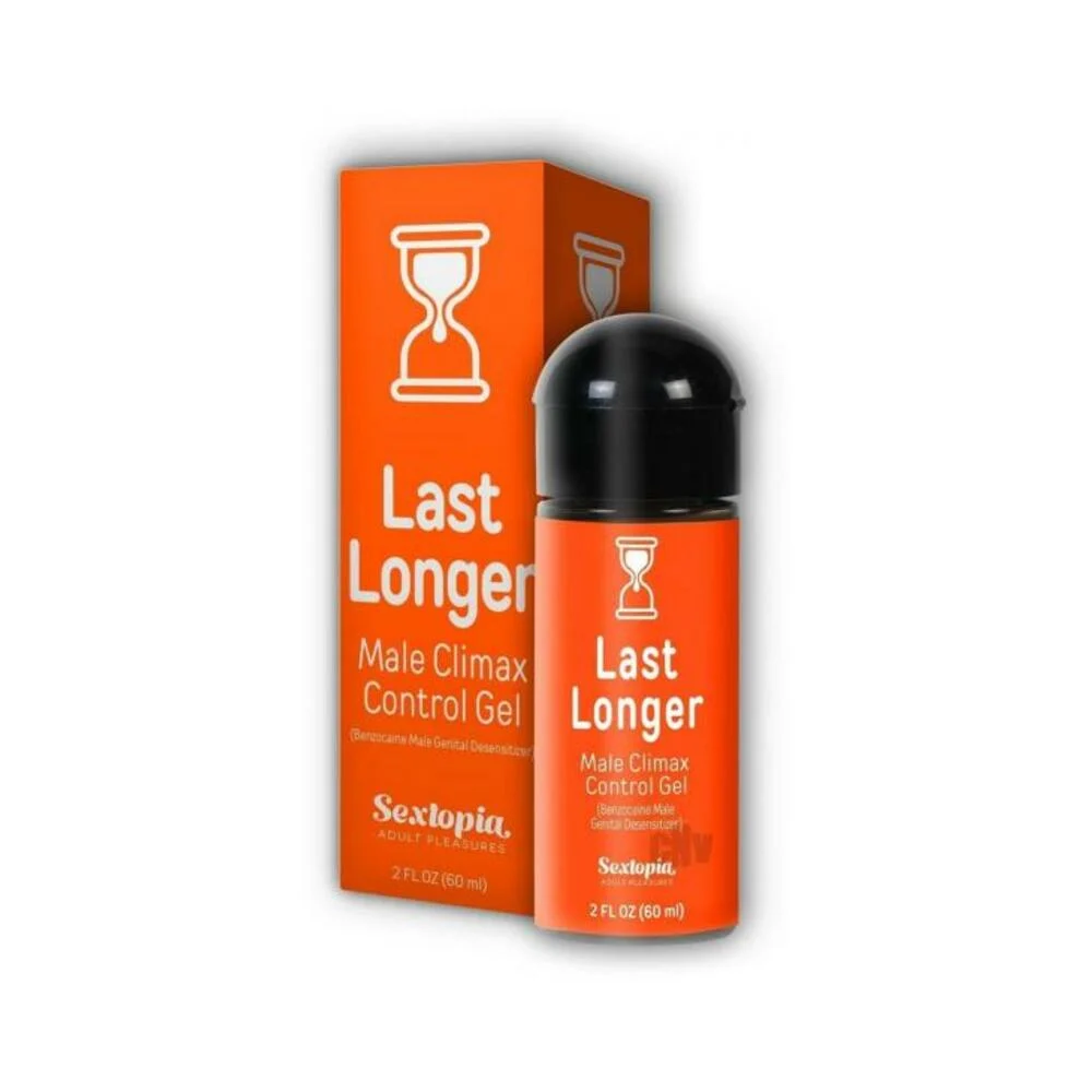 Last Longer Male Climax Control Gel 2.3 Oz Bottle