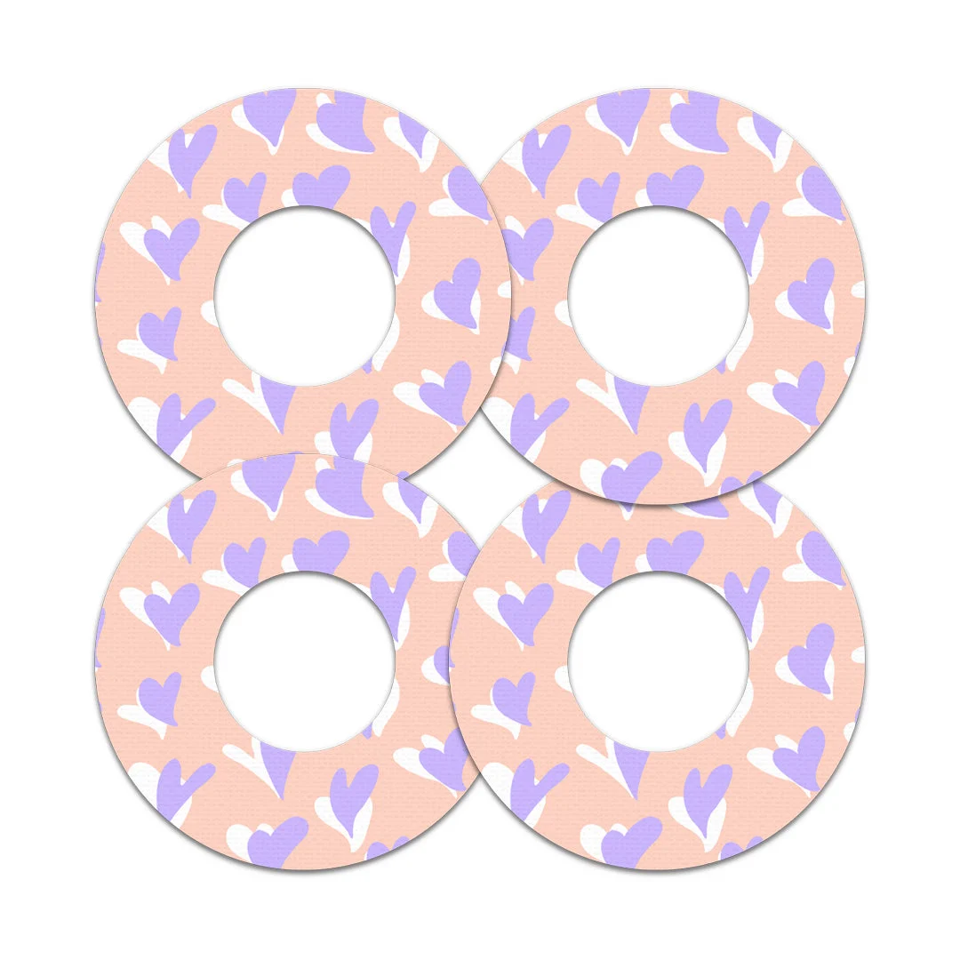Lavender Love Freestyle Libre 2 Patch Tape - Pump Peelz