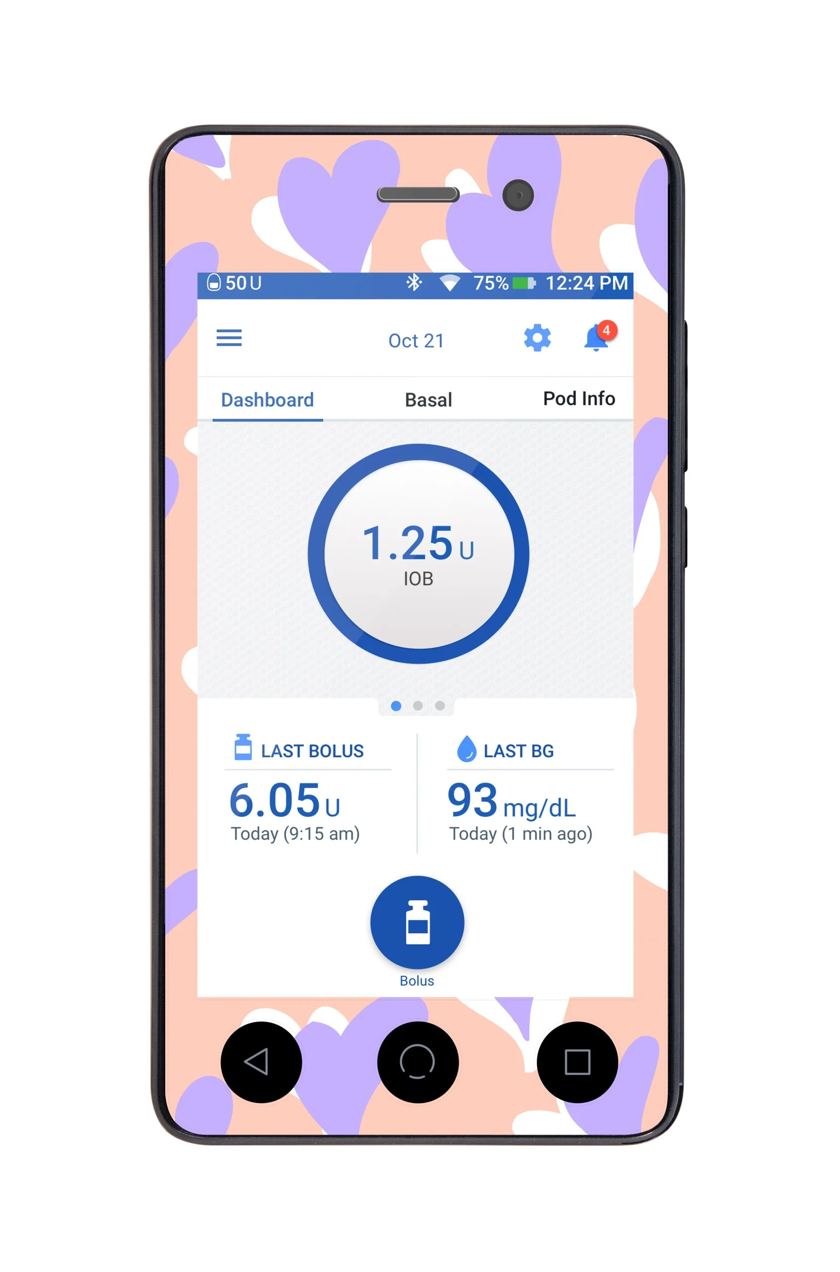 Lavender Love Sticker for Omnipod DASHPDM – Pump Peelz