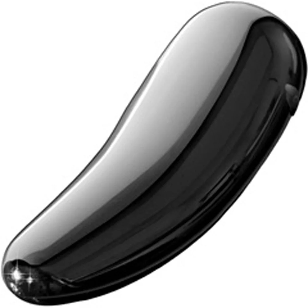 Le Reve Curved Waterproof Rechargeable Vibrator, 4", Black