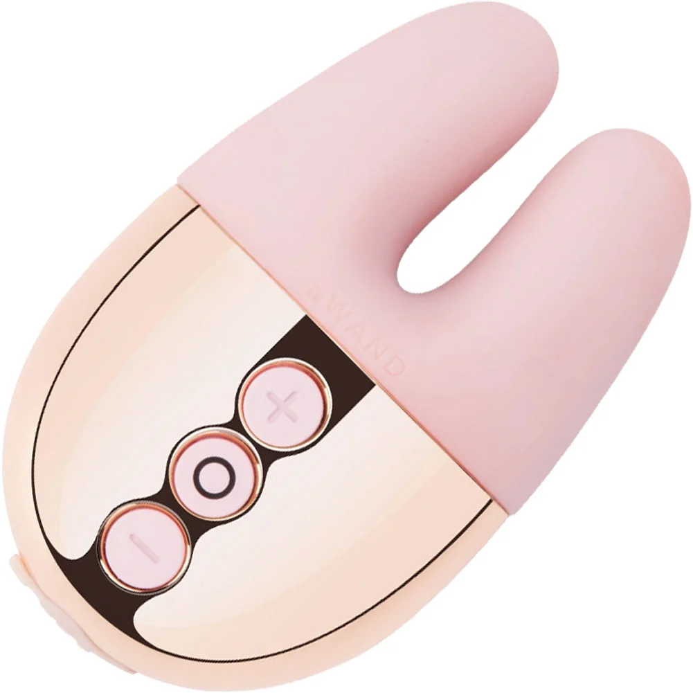 Le Wand Chrome Double Vibrator, 3.34", Rose Gold