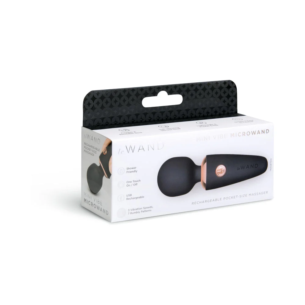 Le Wand Mini Micro Wand Black