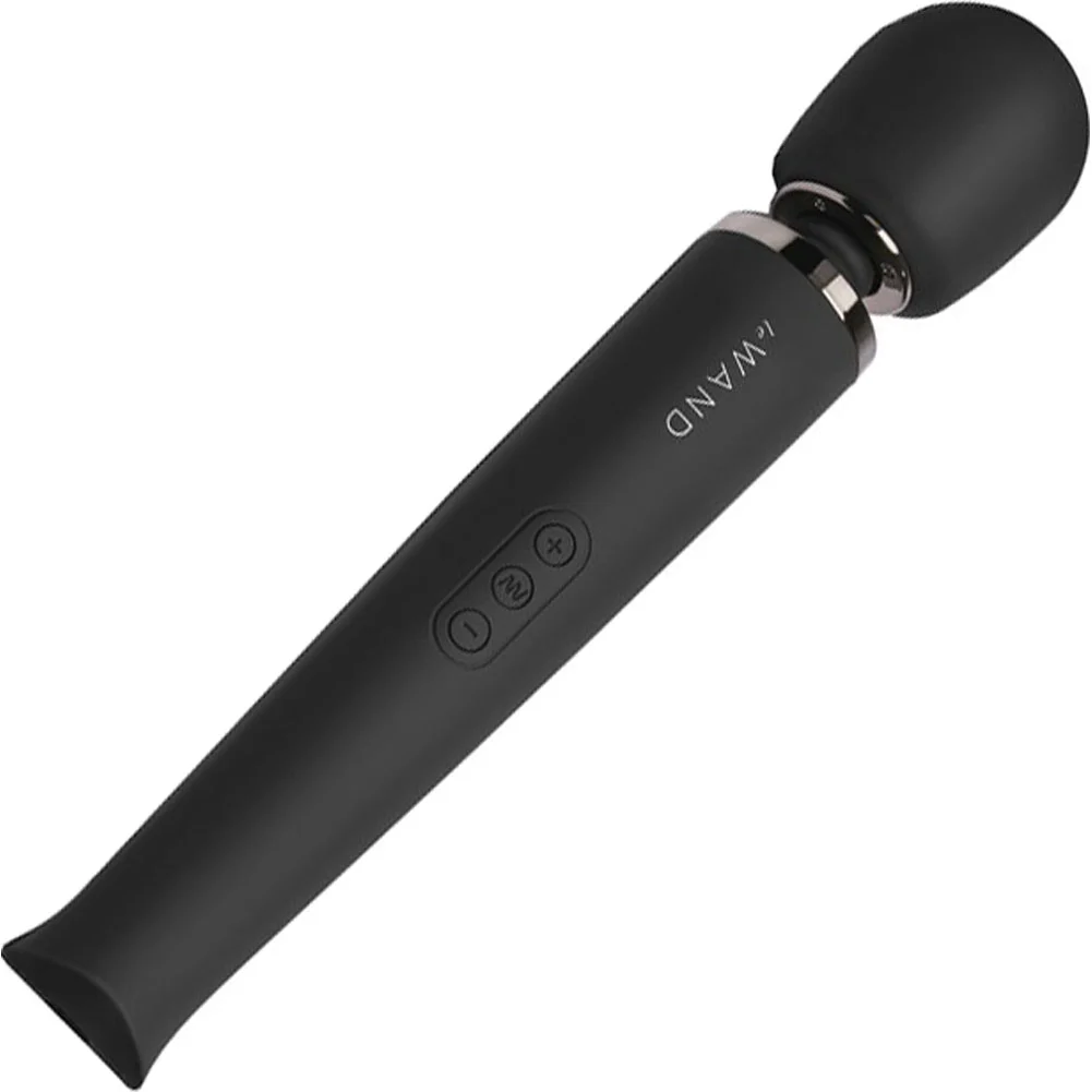 Le Wand Rechargeable Vibrating Full Body Massager, 13", Black