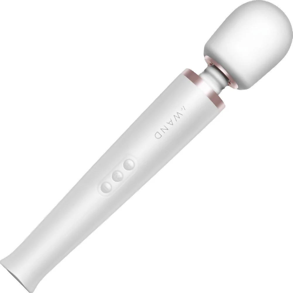 Le Wand Rechargeable Vibrating Full Body Massager, 13", Pearl