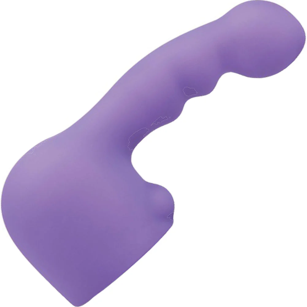 Le Wand Ripple Weighted Silicone Wand Massager Attachment, Purple