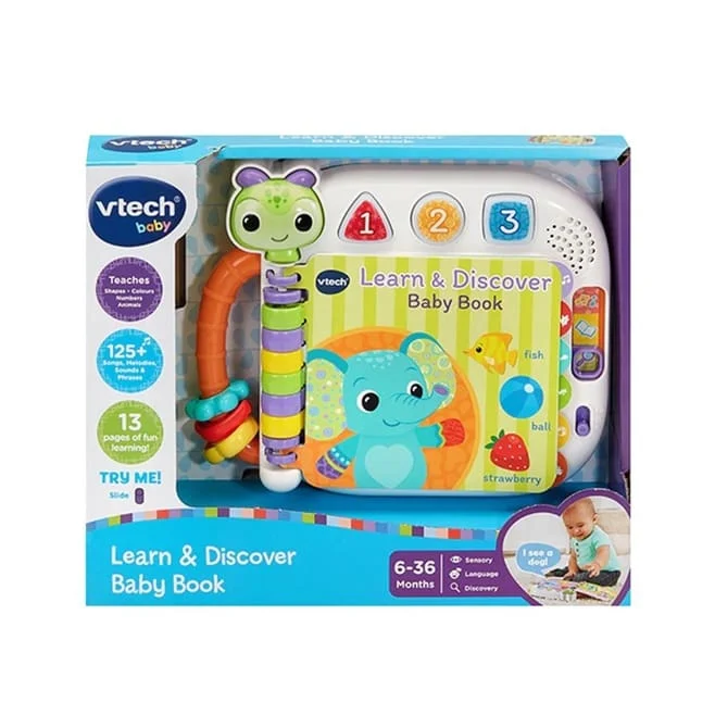 Learn & Discover Baby Book (English)