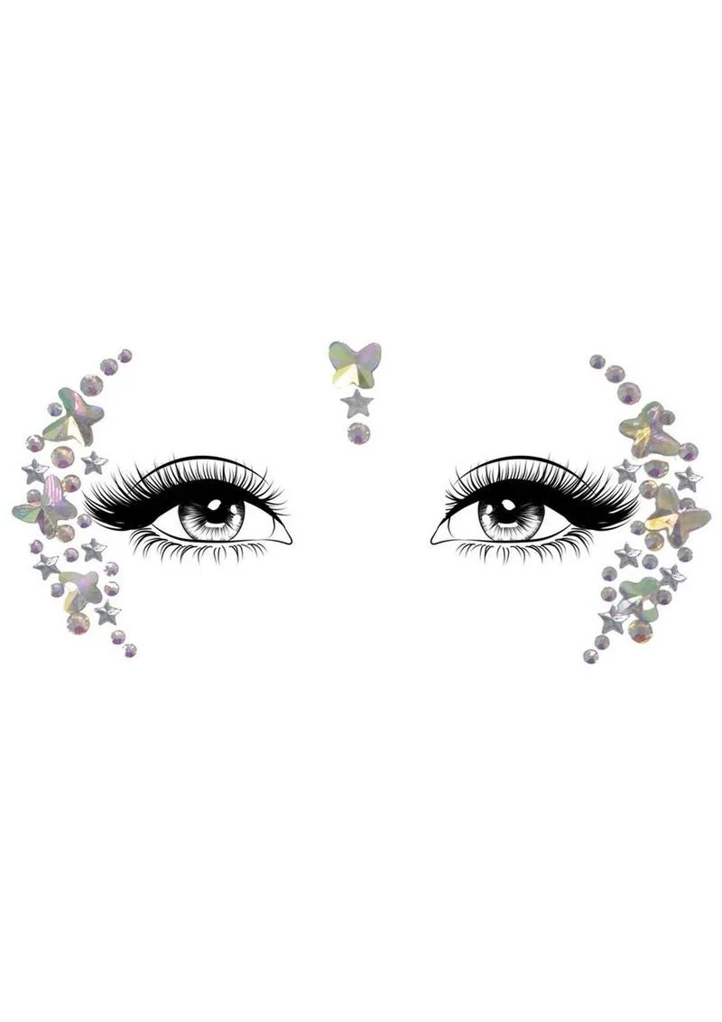 Leg Avenue Elera Adhesive Face Jewels Sticker