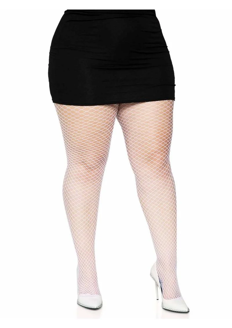 Leg Avenue Spandex Industrial Net Tights - 1x-2x