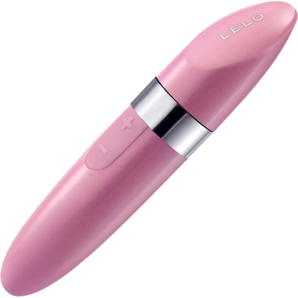 LELO Mia 2 USB Rechargeable Silicone Lipstick Vibe, 4.5", Petal Pink