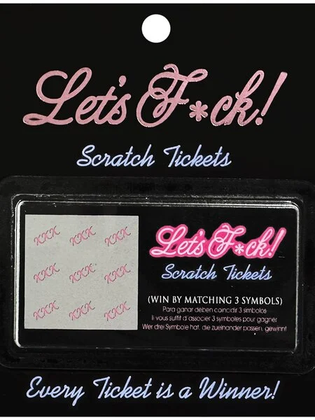LET'S FUCK SCRATCH TICKETS