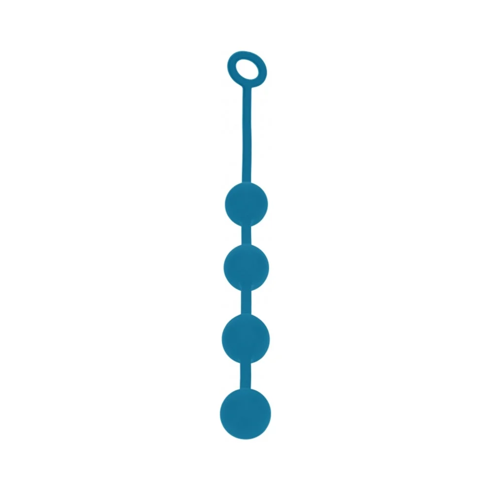 LEVELZ Round Silicone Anal Balls Large 40mm Teal