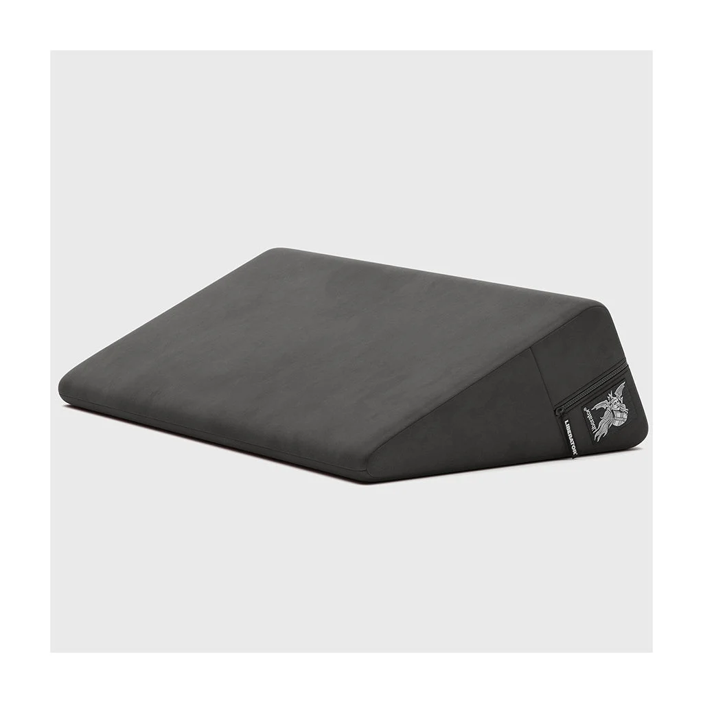 Liberator Wedge Plus Size Sex Position Pillow 30 in. Décor Velvet Black
