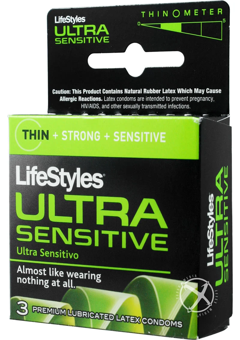 LifeStyles Condom Ultra Sensitive Lubricated
