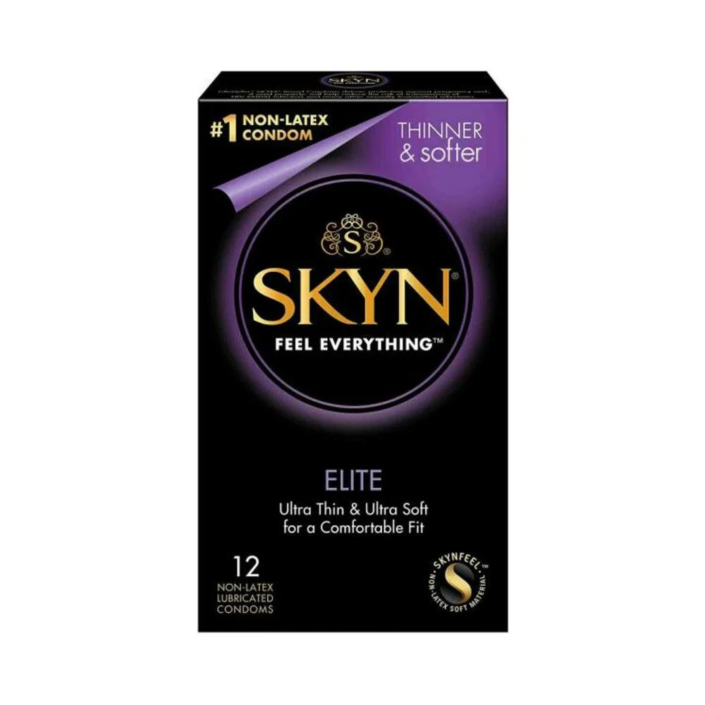 Lifestyles Skyn Elite Ultra Thin Polyisoprene Condoms 12-pack