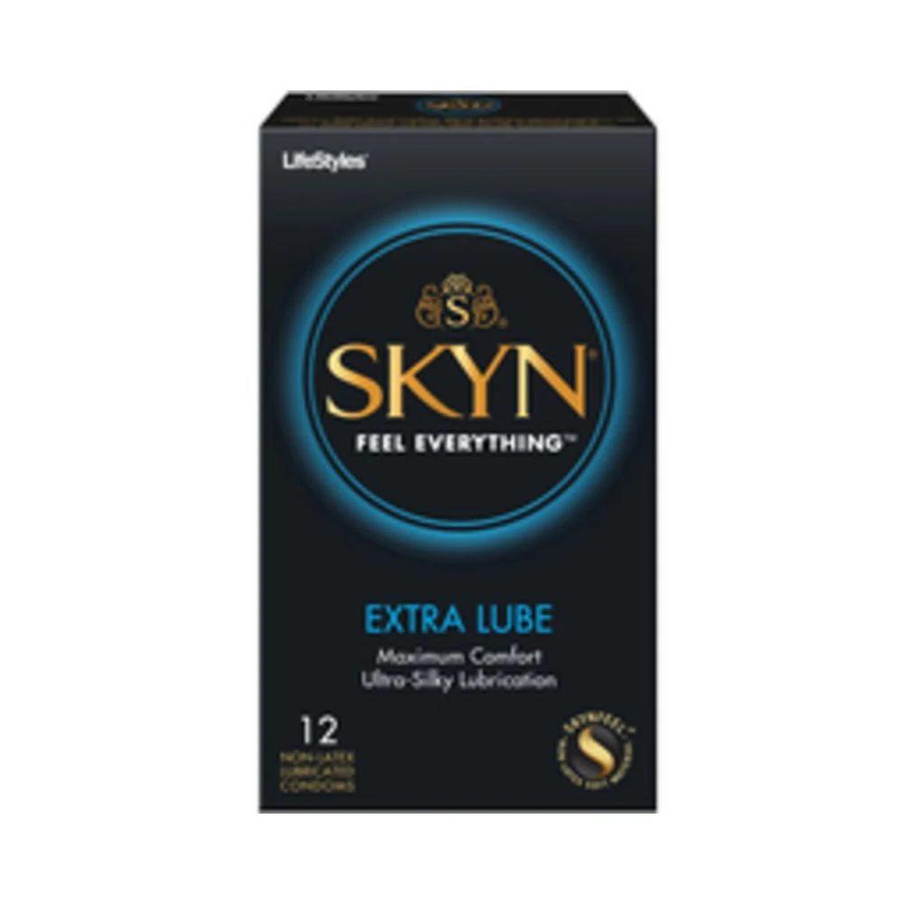 Lifestyles Skyn Extra Lubricated Condoms 12 Pack