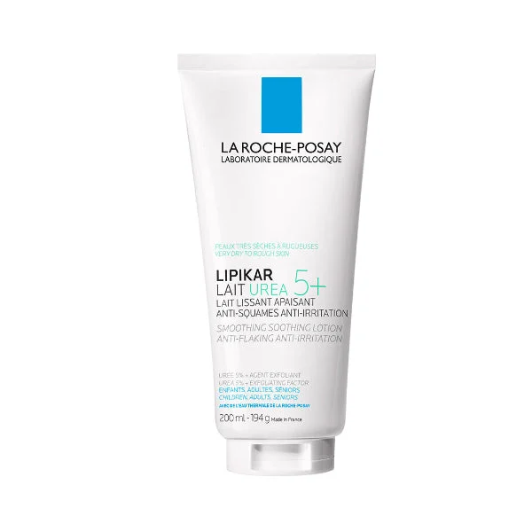 Lipikar Lait 5% Urea Body Lotion for Dry and Rough Skin
