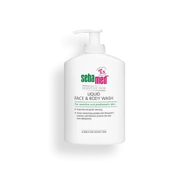 Liquid Face & Body Wash With Pump