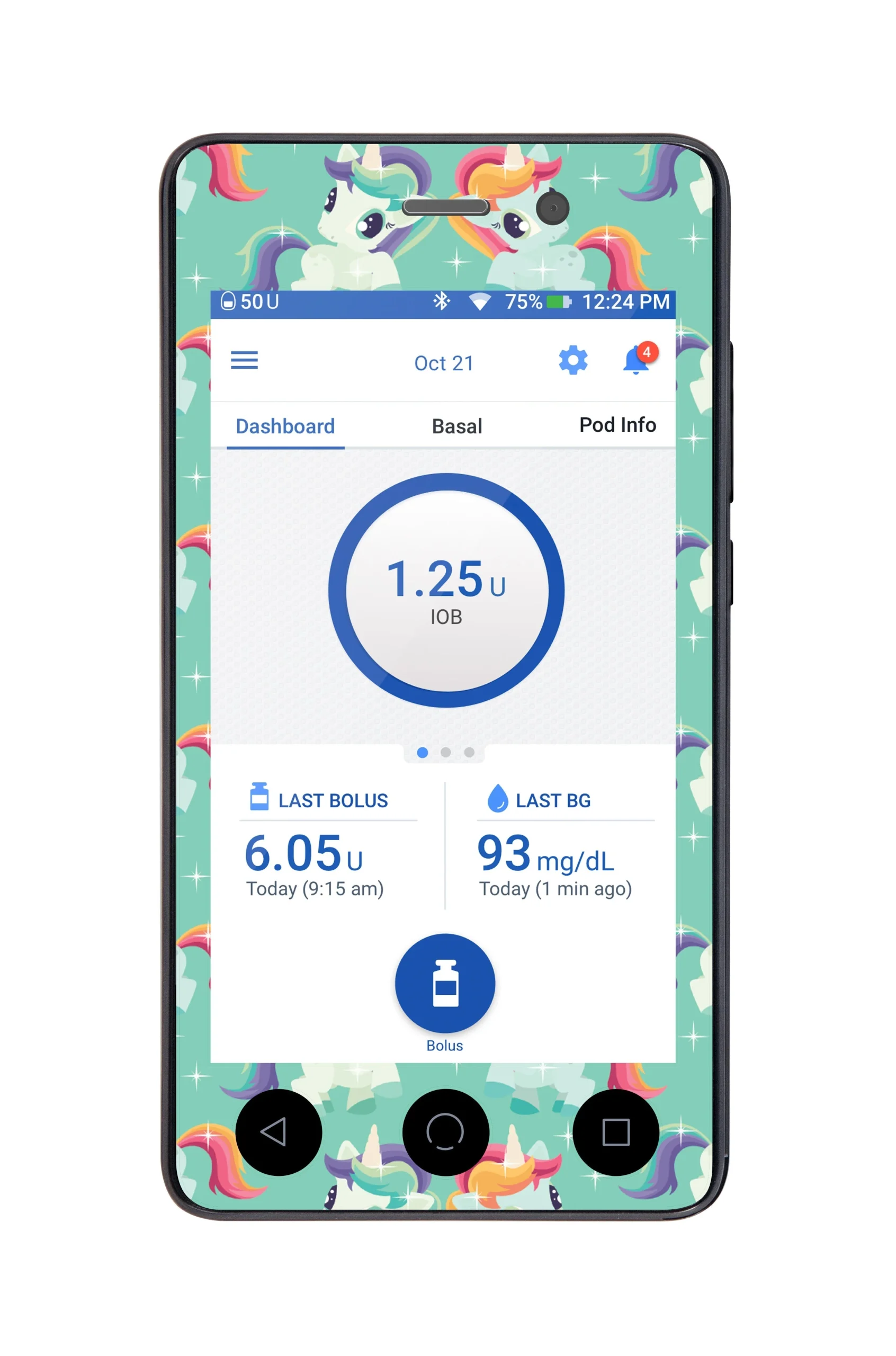 Little Ponies Sticker for Omnipod DASH PDM – Pump Peelz