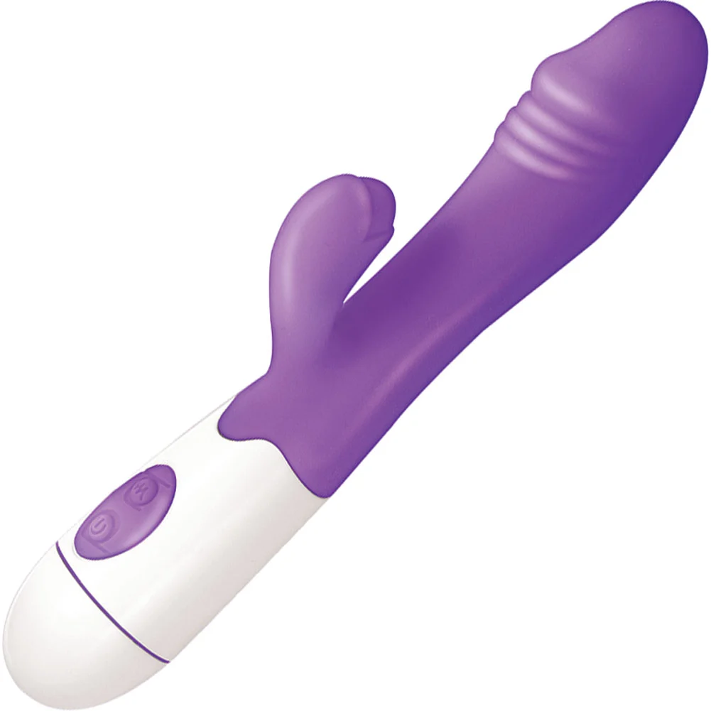 Lotus Sensual Massagers No 1 Dual Action Vibrator, 7.5", Purple