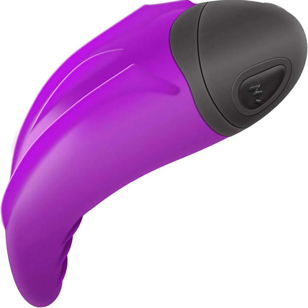 Love Candy by Kendra Curve Premium Silicone Vibrator, 4", Purple