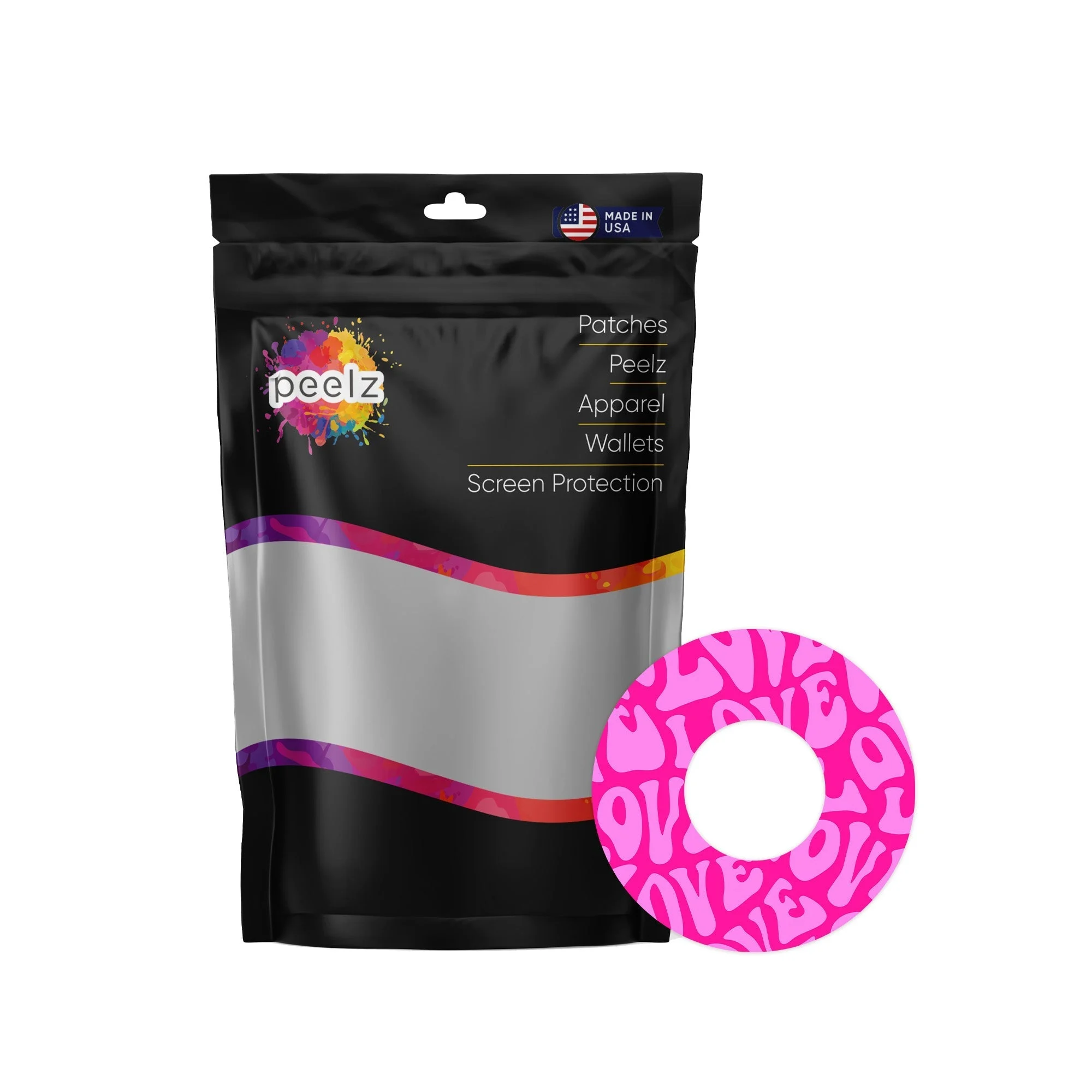 Love PatchTape Designed for the FreeStyle Libre 2