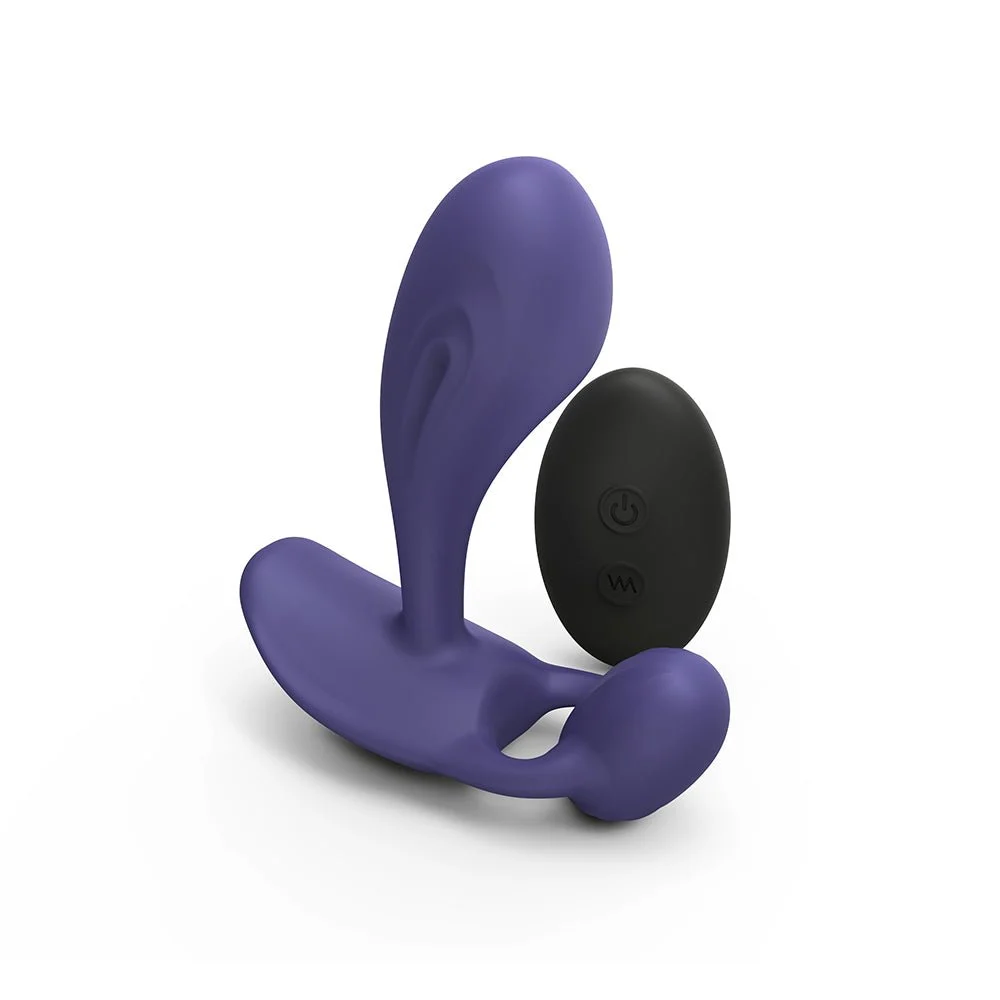 Love To Love Witty Rechargeable Remote-controlled Silicone P & G Vibrator