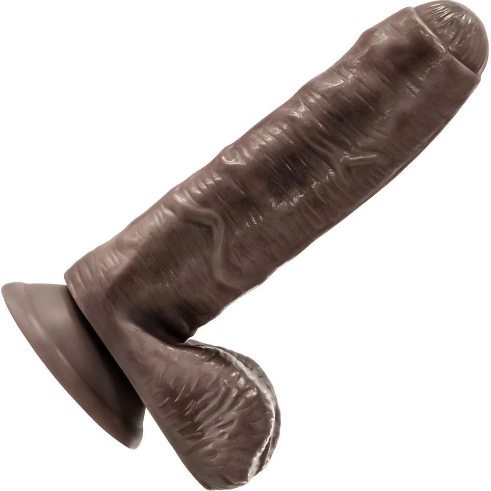 Loverboy Pierre Chef Dildo with Suction Cup, 7", Chocolate