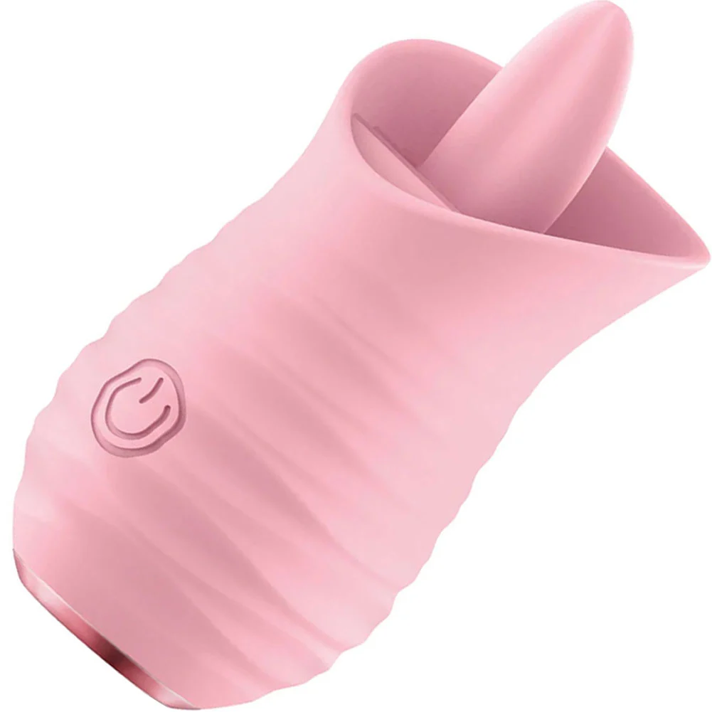 Luv Inc Tv08 Tongue Flickering Vibrator, 3.74", Pink