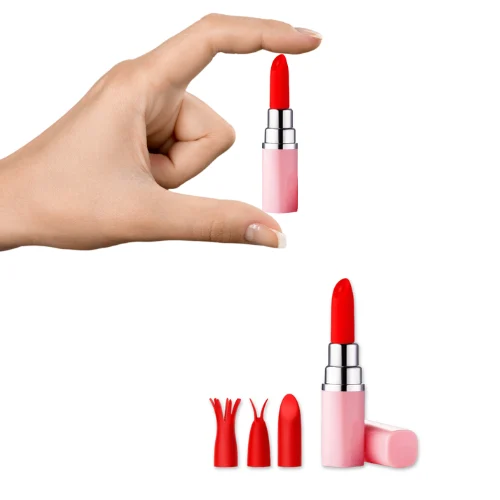 Luv Lab Lv57 Lipstick With 3 Silicone Heads Coral
